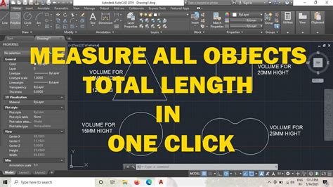 how to measure multiple lines in autocad|How to Measure Lines in Autocad .